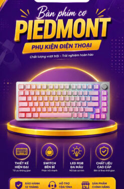 Bàn phím giả cơ đèn LED Piedmont