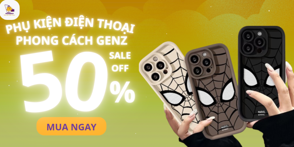 Ốp lưng điện thoại phong cách Gen Z thiết kế trẻ trung, thời trang và cá tính.