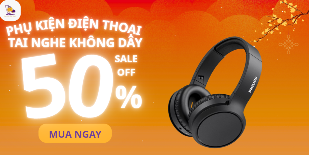 Tai nghe chụp Piedmont – phụ kiện điện thoại với thiết kế hiện đại, đệm tai êm ái và âm thanh rõ nét